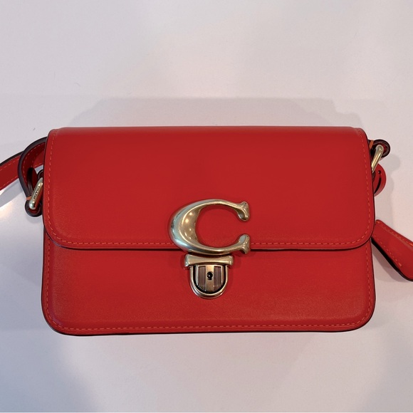 Coach Handbags - Coach Sports Red Leather Crossbody
